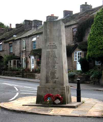 War Memorial, Charlesworth, Derbyshire.
