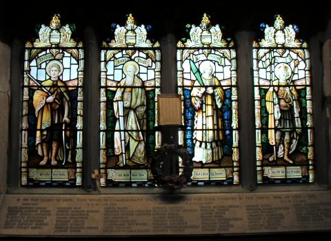 War Memorial, St Peter's Church, Chester.