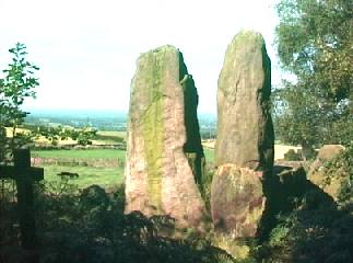 The Bridestones, Bosley Cloud, Cheshire.