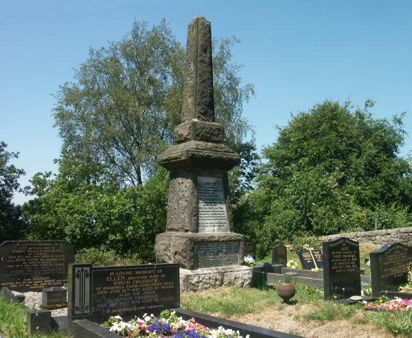 War Memorial, Congleton Edge Methodist Church.