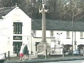 War Memorial, Disley, Cheshire.