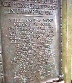 War Memorial, Gatley, Cheshire.