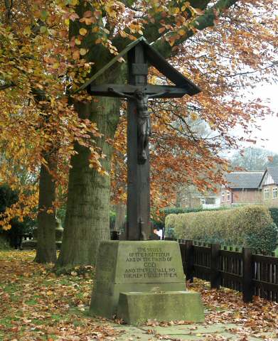 War Memorial, Gawsworth, Cheshire.