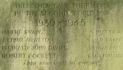 War Memorial, Henbury, Cheshire.