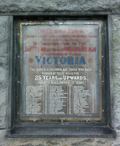 Memorial, Kingston Mill, Hyde.