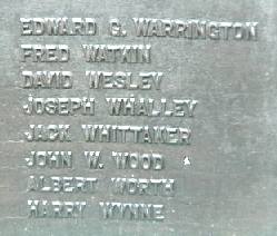 War Memorial, Macclesfield, Cheshire.