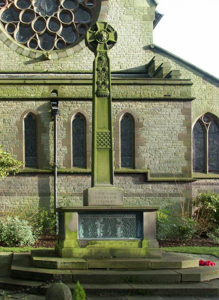 War Memorial, All Saints Church, Marple, Cheshire.