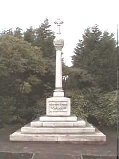 War Memorial, Mellor, Derbyshire.