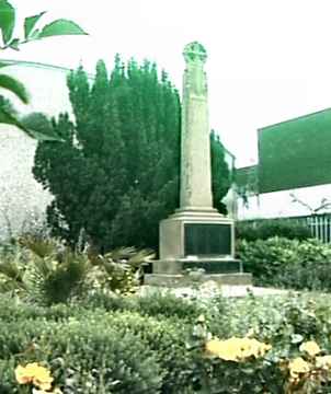 War Memorial, Northenden, Cheshire.