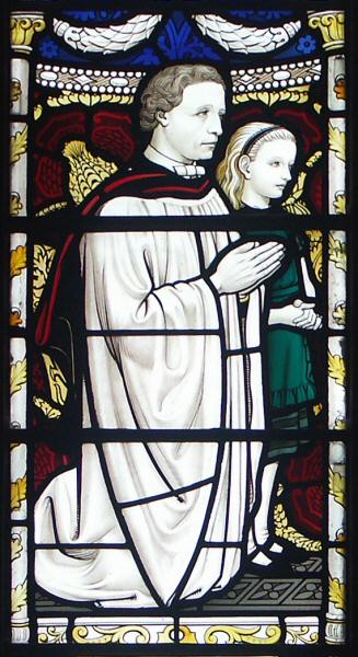 window in All Saints Church, Daresbury