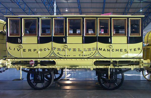Replica of a first class carriage.