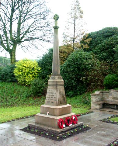 War Memorial, Rainow, Cheshire.