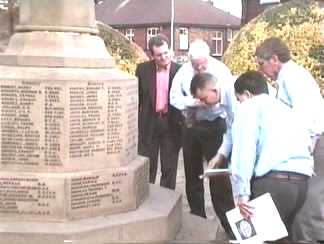 War Memorial, Bredbury and Romiley, Cheshire.
