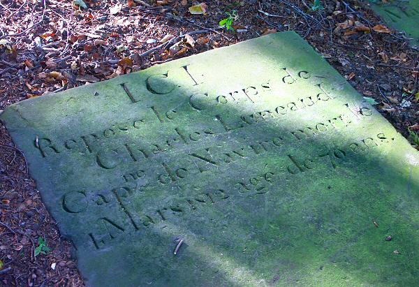 The grave of Charles LUNEAUD, Leek, Staffordshire.