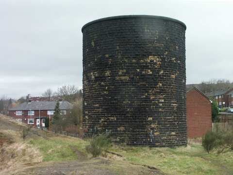 Railway Ventilation Tower, Cocker Hill, Stalybridge, Cheshire.