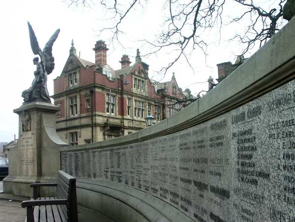War Memorial, Stalybridge, Cheshire.