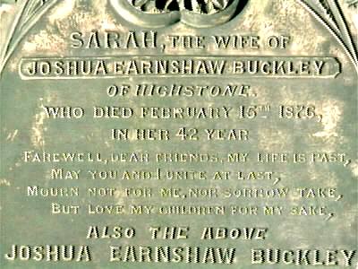 Buckley grave
