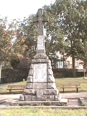 War Memorial, Tintwistle, Cheshire.