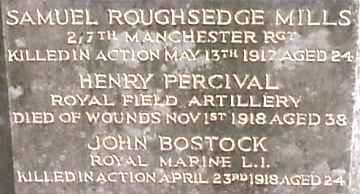 War Memorial, Appleton Thorn, Cheshire.