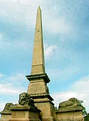 The Barnston Monument, Farndon, Cheshire.