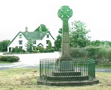 War Memorial, Little Budworth, Cheshire.
