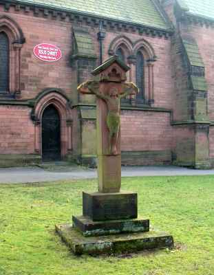 War Memorial, St Thomas's Church, Chester, Cheshire.