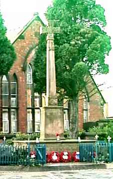War Memorial, Davenham, Cheshire.