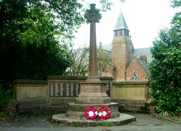 War Memorial, Ellesmere Port, Cheshire.