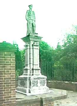 War Memorial, Elworth, Cheshire.