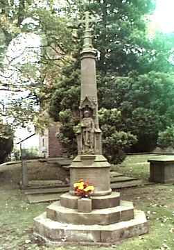 War Memorial, Goostrey, Cheshire.