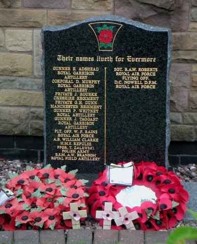 War Memorial, Heaton Chapel.