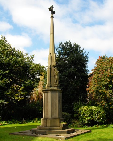 WW1 War Memorial, St George, Heaviley, Stockport.