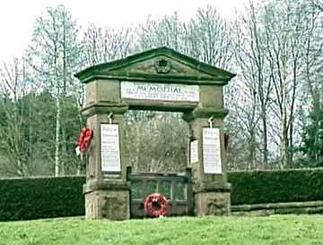 War Memorial, Kelsall, Cheshire.