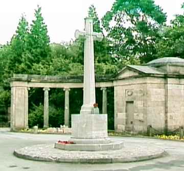 War Memorial, Childer Thornton, Cheshire.