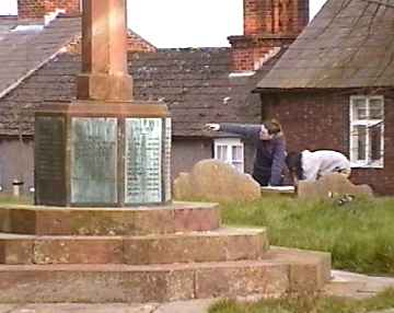 War Memorial, Malpas, Cheshire.