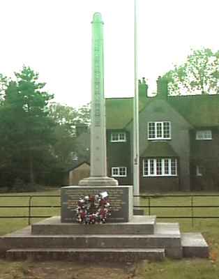 War Memorial, Mere, Cheshire.