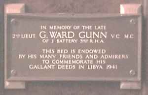 Memorial to George Ward Gunn VC, Neston, Cheshire.