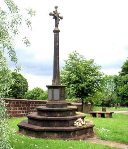 War Memorial, St Lawrence, Frodsham, Cheshire.