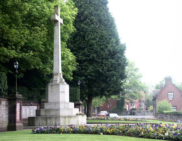 War Memorial, Runcorn, Cheshire.