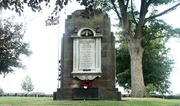 War Memorial, Brunner Mond Works, Sandbach, Cheshire.