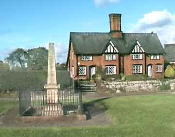 War Memorial, Tiverton, Cheshire.