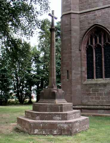War Memorial, Tushingham, Cheshire.