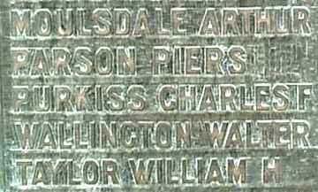 War Memorial, Lower Walton, Cheshire.