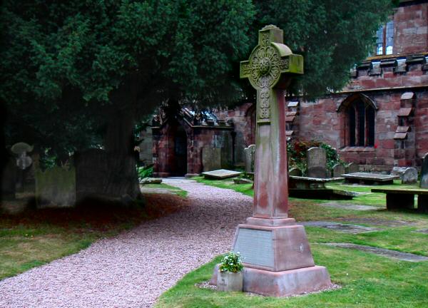 War Memorial, Wrenbury, Cheshire.